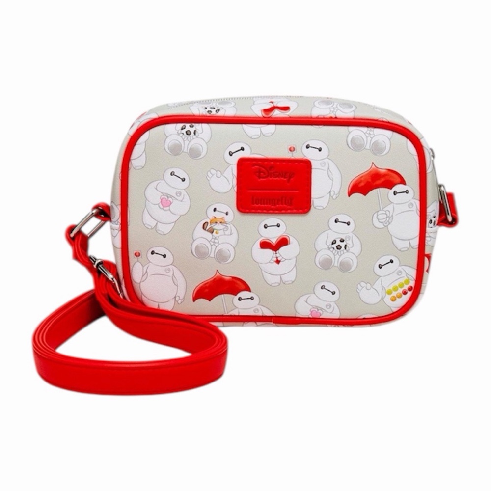 NEW Loungefly Disney Big Hero 6 Baymax Crossbody Bag Purse